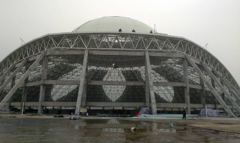 东港温泉馆网架工程